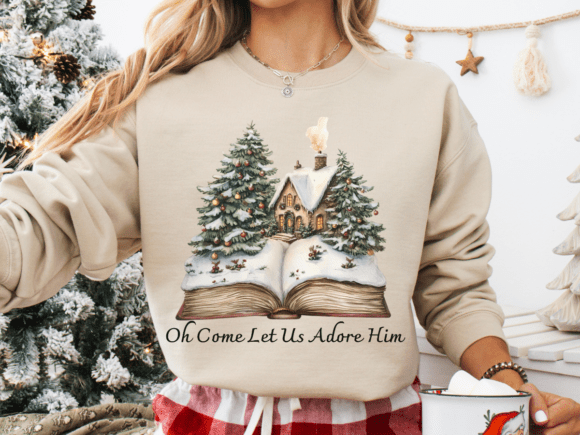 Christian Christmas PNG, Jesus T-Shirt Designs