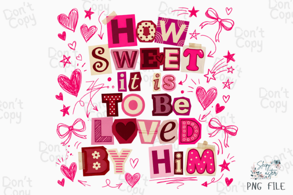 Christian Valentines, Coquette Jesus PNG — T-Shirt Designs