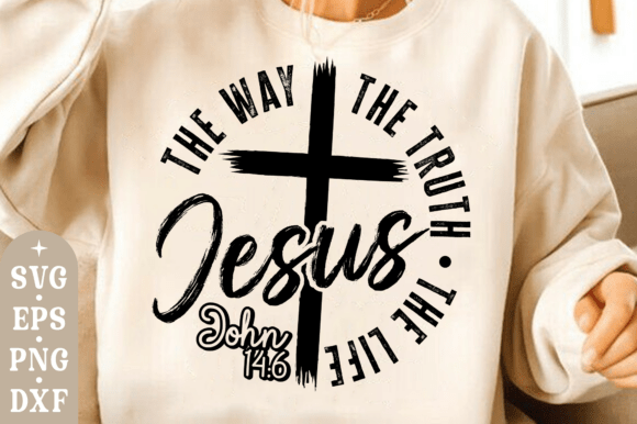 Jesus SVG, Bible Verse SVG, Faith SVG T-Shirt Designs