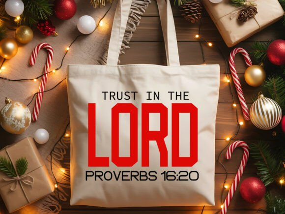 Proverbs 16:20 Bible Verse SVG